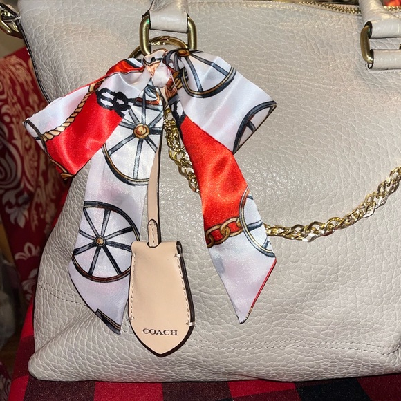 Coach Twilly Brass Purse Charm/Key Chain - Picture 3 of 8